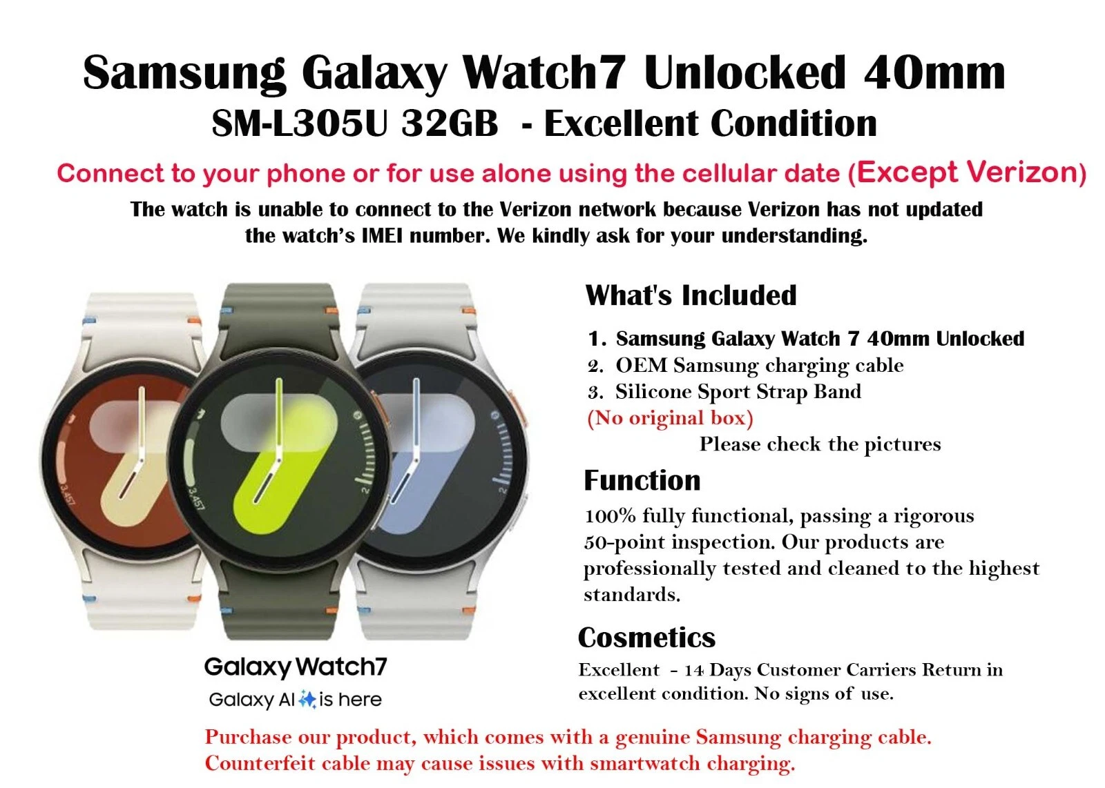 Galaxy Watch7 Bluetoothモデル 40mm　本体 Galaxy Watch7 40mm, Green, Wifi/Bluetooth | Samsung Business US