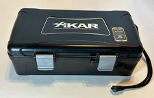 Xikar Cigar Travel Case for 5 Cigars Rugged Powered by Boveda NO HUMIDOR