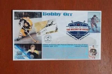 History of Hockey 49c Stamp FDC Bullfrog Cachet Sc#5253 15559 Bobby Orr DCP Post