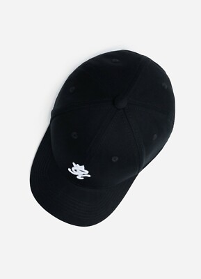 Gym King New Mens Baseball Cap Hat Royce Black White UK