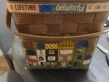 caro nan basket purse, Vintage,signed 1970's