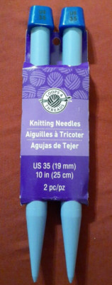 Loops & Threads Knitting Needles  US 35 2 pc/pz