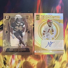 2024 Kool-Aid McKinstry Rookie Donruss Elite Auto /499, Gold Standard RC /99