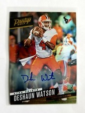 2017 PANINI PRESTIGE XTRA GOLD DESHAUN WATSON RC/AUTO! 1/50! 1/1! FIRST ONE!