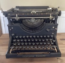 Antique Underwood No.5 Standard Typewriter 1923 Patented USA. Needs Repair. thumbnail