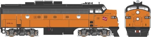 Bowser 24603 HO EMD F7A - Estándar DC Milwaukee Road #84A | Condition: New