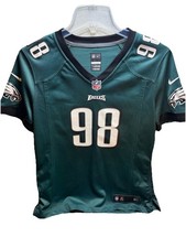 Nike Conner Barwin #98 Philadelphia Eagles Women’s Jersey Size Large Home Green