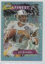 1995 Topps Finest Refractor Jim Everett #175 m1k