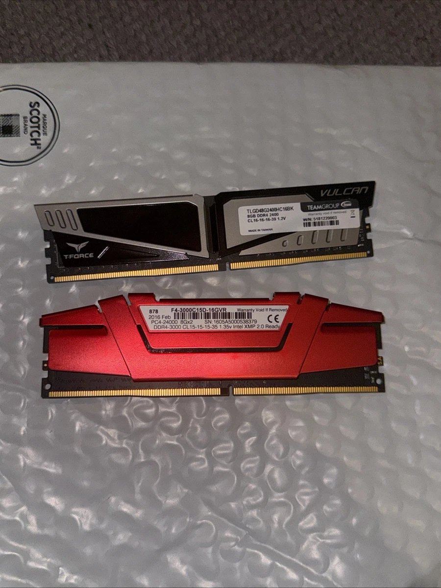 G. SKILL PC4-19200 (DDR4-2400) Bus Speed Computer RAM 8 GB Total
