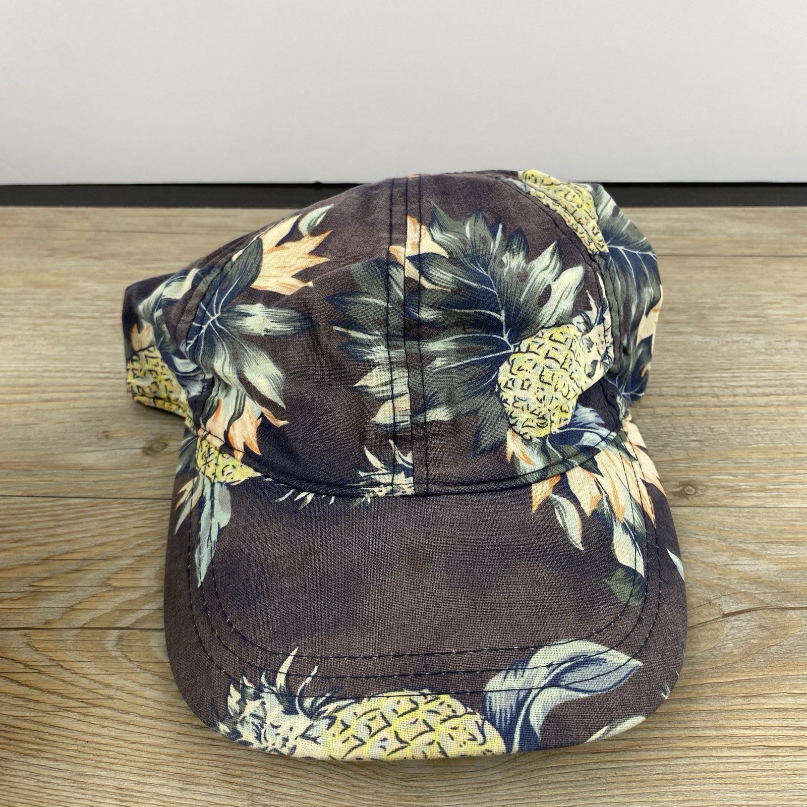 Blue Pineapple Hat Cap Pineapple Blue Adjustable … - image 3