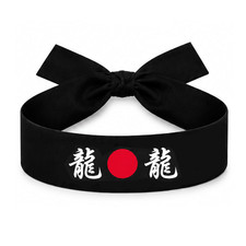 Dragon Japanese Chef Headband Sushi Hibachi Chef Headband Japanese Restaurant
