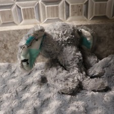 Monkey in the Mailbox brand RARE Security Blanket Plush Satin Fur Animal LOVEY