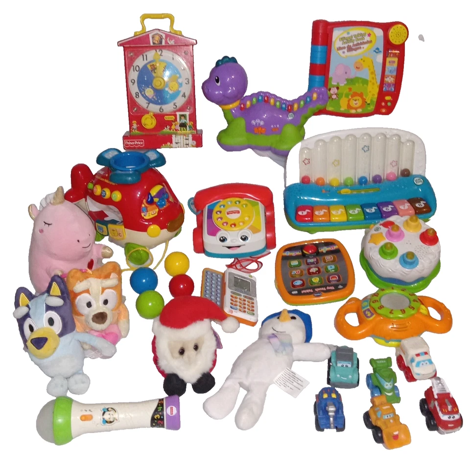 Lot of 25 Vtech Fisher-Price LeapFrog Developmental Baby Toddler Learning Toys - Image 2 of 4