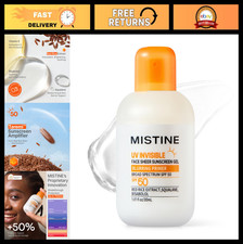 Invisible Sunscreen Gel SPF 50 - 2-in-1 Makeup Primer, No White Cast, Hydrating
