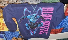 DC Comics Blue Beetle Sweater Size 7 Kids Boy