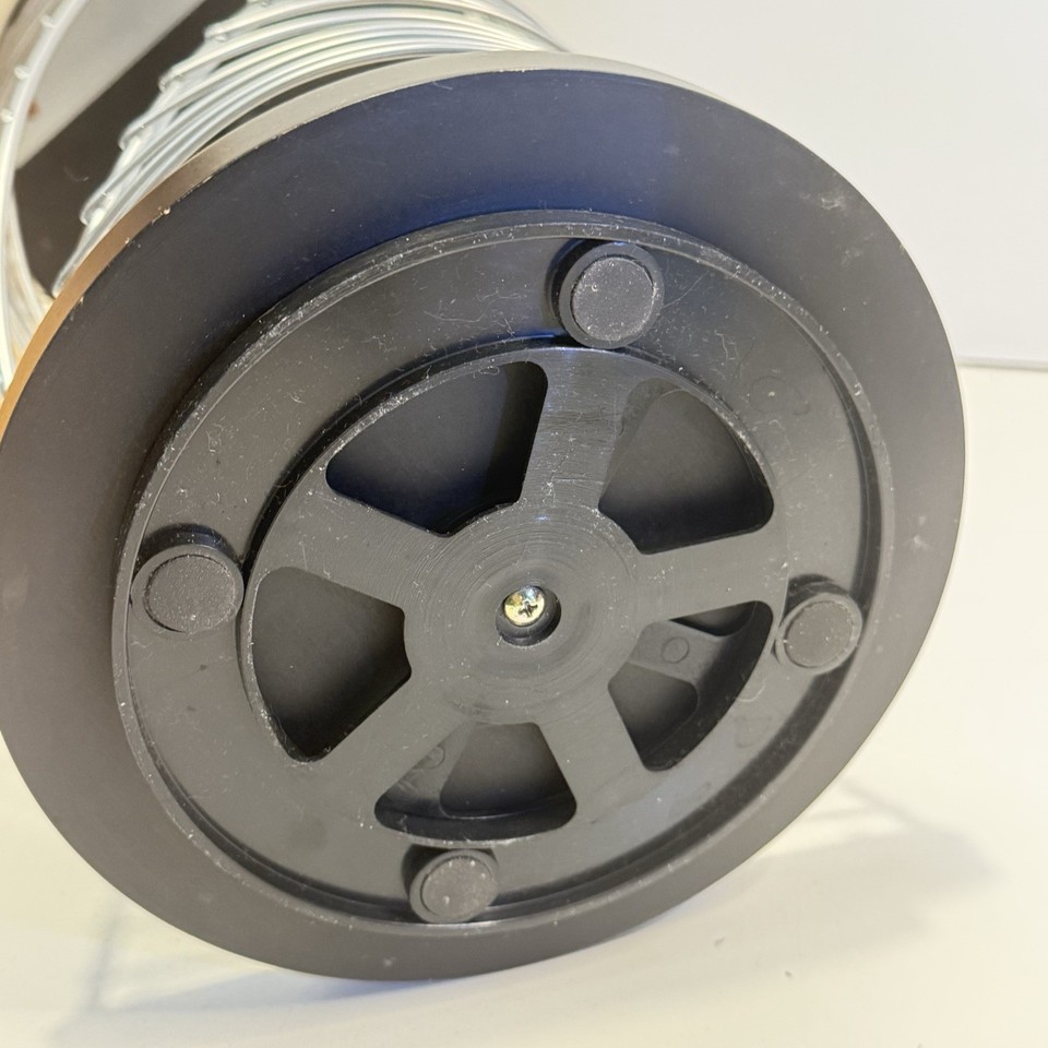 Vintage Retro Black And Silver Round Spiral Spinning Rack Holds 42 CDs ...