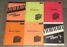 Lot of 12 vintage Lowrey Organ Service Manuals
