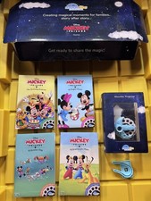 Moonlite Storytime Mini Projector w 4 Mickey Mouse and Friends Stories Open Box