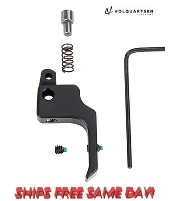 Volquartsen 19.22 Trigger Flat Ruger Mark 3 4 MK IV III & 22/45 Black # VF4FT-B
