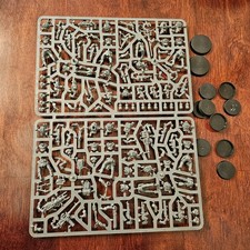 Warhammer 40k Genestealer Cults Neophyte Hybrids New on Sprue with Bases
