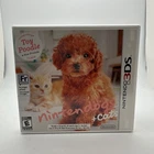 Nintendogs and Cats Toy Poodle and New Friends Nintendo 3DS Game Case Kids Dogs