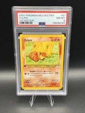 Pokémon TCG Vulpix Neo Destiny 1st Edition Card 91/105 PSA 8 NN-MT on eBay