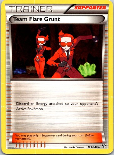TEAM FLARE GRUNT - 129/146 - XY - - HP