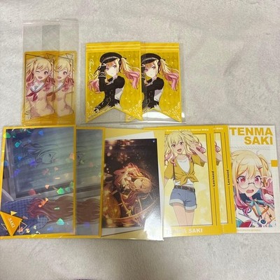 Project Sekai Tenma Saki Animate Fair Bonus Set Clear Bookmark Garland Card