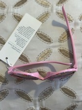 NWT Janie And Jack Cat-Eye Sunglasses Girls 0 to 2 yrs Pink Floral Tinted