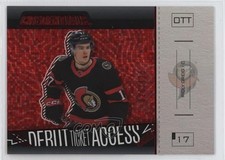 2023 Credentials Debut Ticket Access Horizontal Red 26/125 Ridly Greig #194 11w3