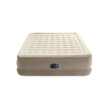 Intex Ultra Plush 20" Queen Air Mattress with 120V Internal Pump