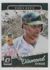 2017 Donruss Optic Panini Rewards White Sparkle Prizm Khris Davis #20 i0b