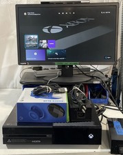 Xbox One Console Model 1540 w/ Blue Controller, Cords