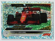 2022 Topps Formula 1 F1 Charles Leclerc Driver of the Day Mini-Diamond /299 #180