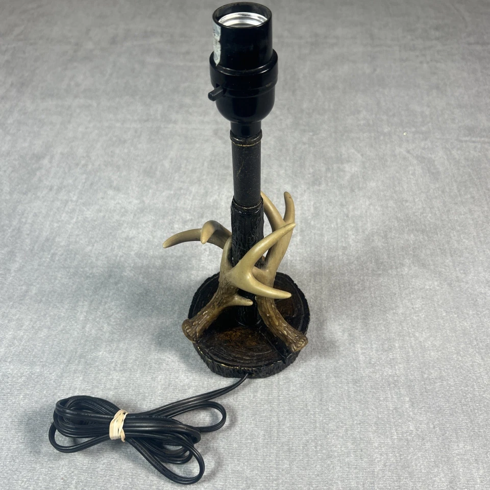 Акцентная лампа Mossy Oak Rustic из оленьих рогов темно-коричневая основа для пней дерева проверенная работа - Изображение 3 из 4