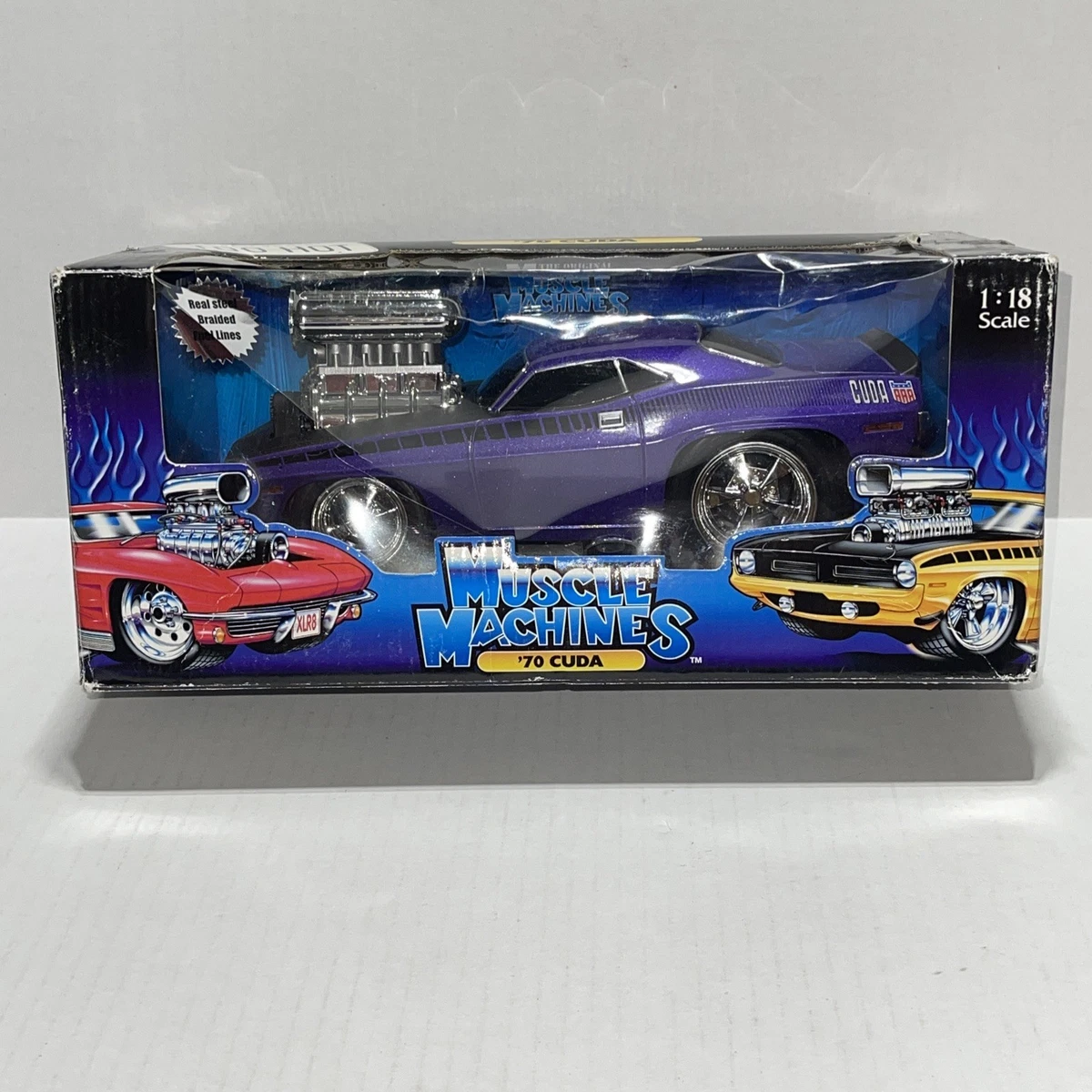 Muscle Machines Plymouth 1:18 Scale Diecast & Toy Vehicles for