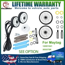 Dryer Maintenance Kit Compatible with Maytag 306508 12001541 Belt Roller 303373K