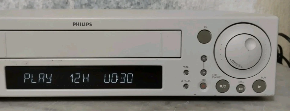 PHILIPS TL-244 VIDEOREGISTRATORE VHS 4 TESTINE PROFESSIONALE - Immagine 3 di 4