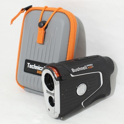 Bushnell Golf Pro X3+ Plus Laser Slope Rangefinder Bundle with Case + Battery