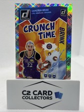 2025 Donruss WNBA Cameron Brink CRUNCH TIME Diamond SP 🔥#17 Los Angeles Sparks