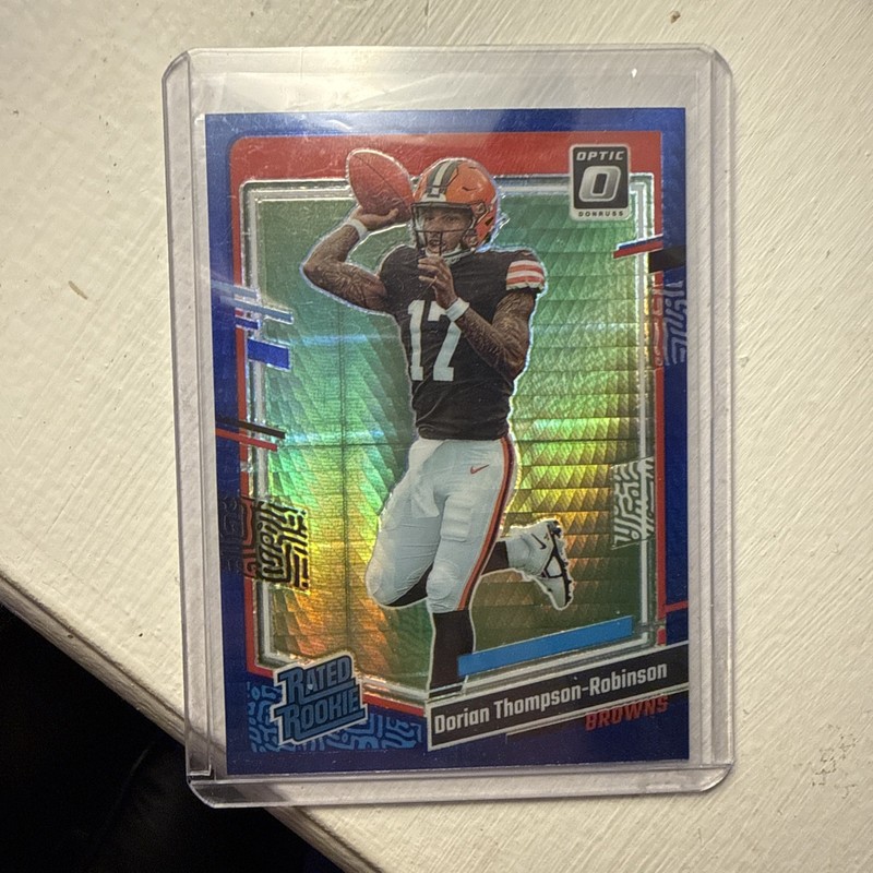 2023 Donruss Optic Football PYT Purple/Silver/Base