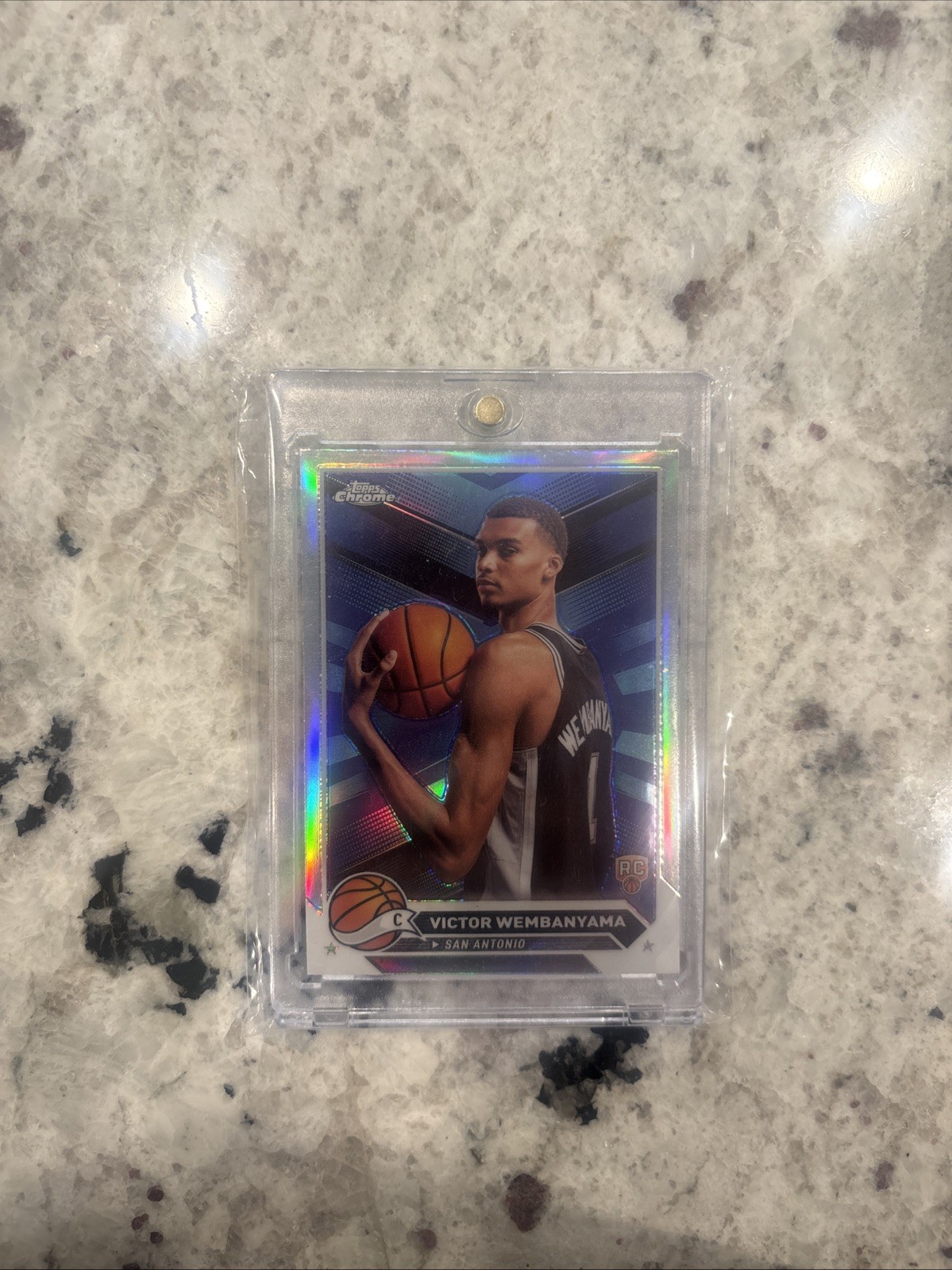 2023-24 Topps Chrome - Victor Wembanyama #1 Refractor (RC) 👽👽