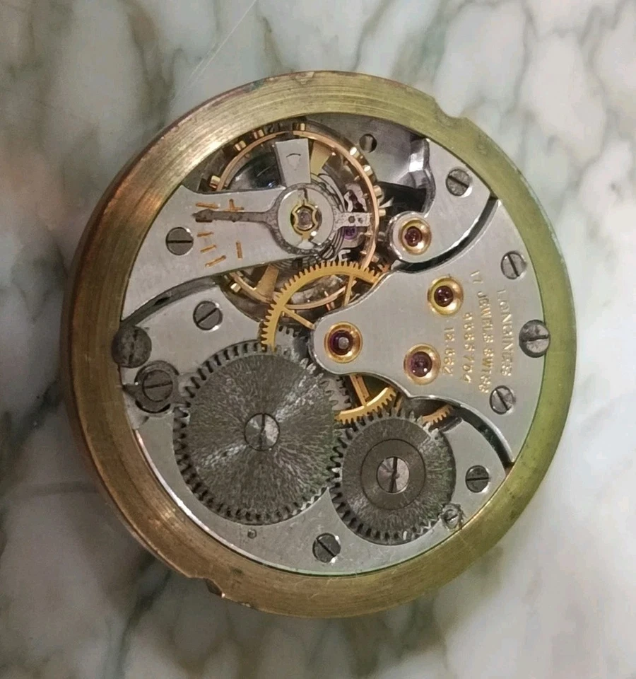 Reloj Pulsera Longines Movimiento Cal 12.68Z Balance Ok O Foto 4 de 4