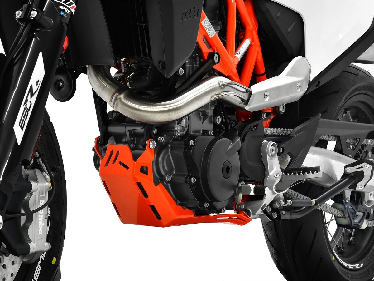 ZIEGER Engine Protection KTM 690 SMC R / 690 Enduro R Orange