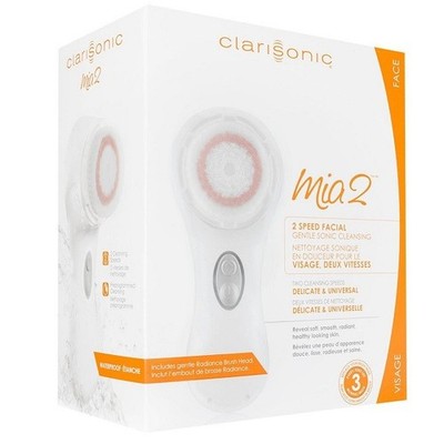 Clarisonic Mia 2 Electric Facial Cleansing Brush - White New In Box