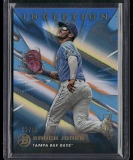 2023 Bowman Inception #2 Brock Jones Blue Foil #/99