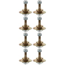 Set of 2 Furniture Connecting Fitting Glider Rocker Threaded Bearings Chair