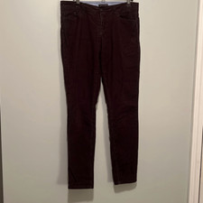 Tommy Hilfiger Women's Brown Corduroy Skinny Pants Size 7