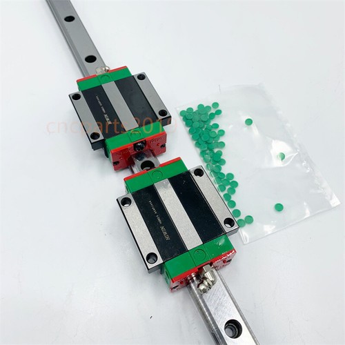 HIWIN L-1000 mm HGR20 guida lineare e 2 pezzi cursore HGW20CC blocco rotaia router CNC - Foto 4 di 11