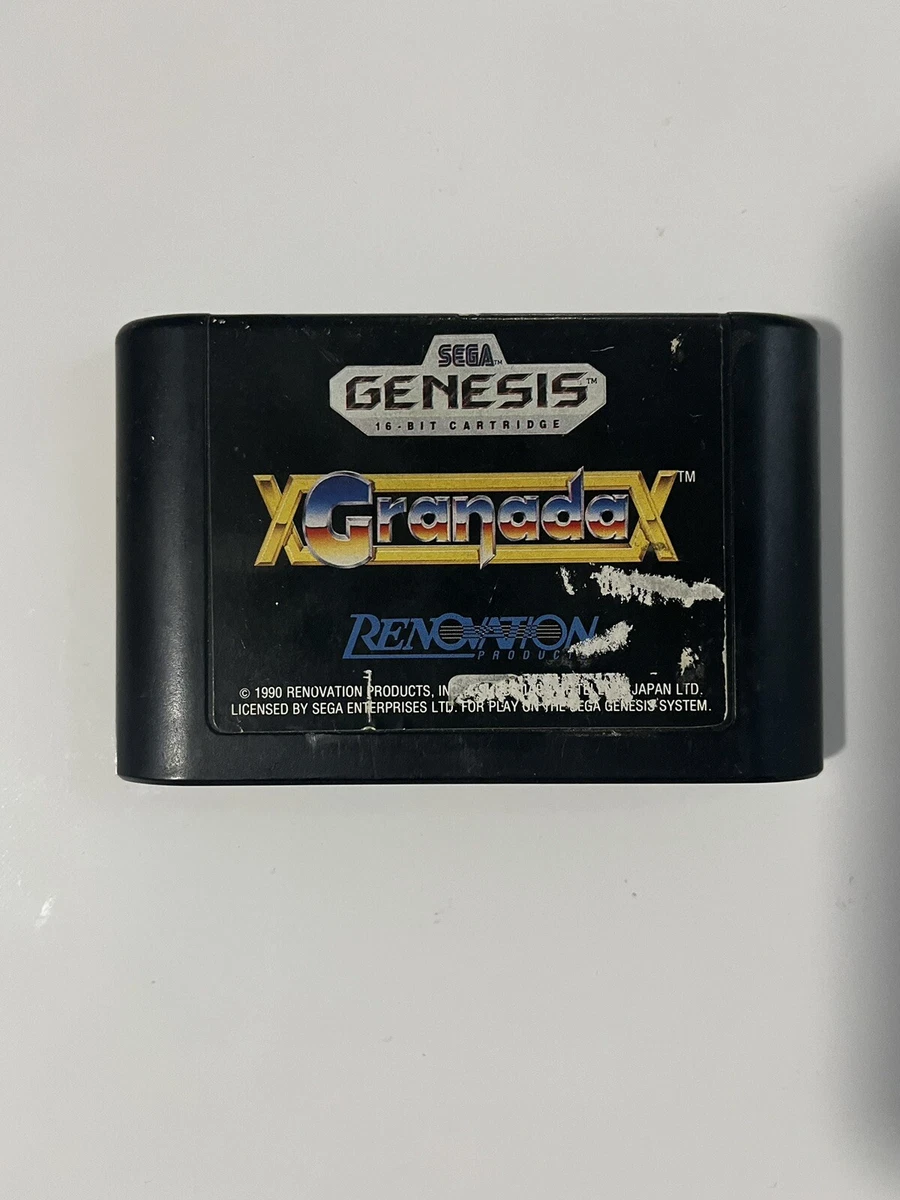 Granada sega genesis megadrive us import sans notice